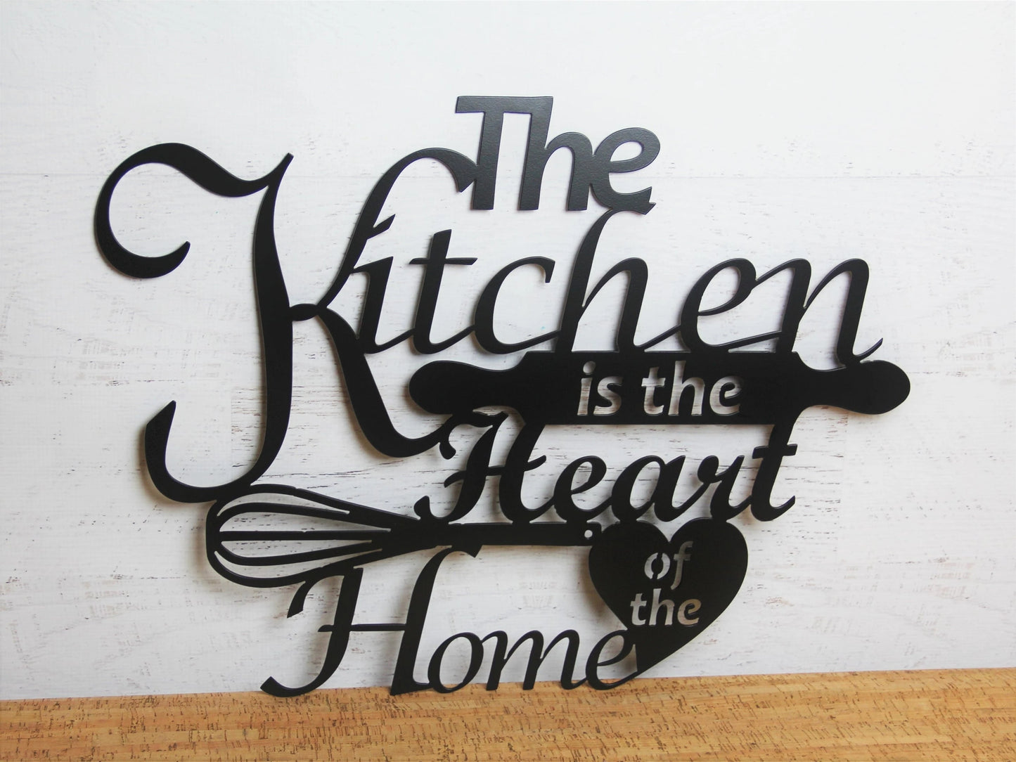 Kitchen Metal Sign Kitchen Decor Decorative Kitchen Art The Kitchen Is The Heart Of The Home Gift For Mom Kitchen Wall Decor