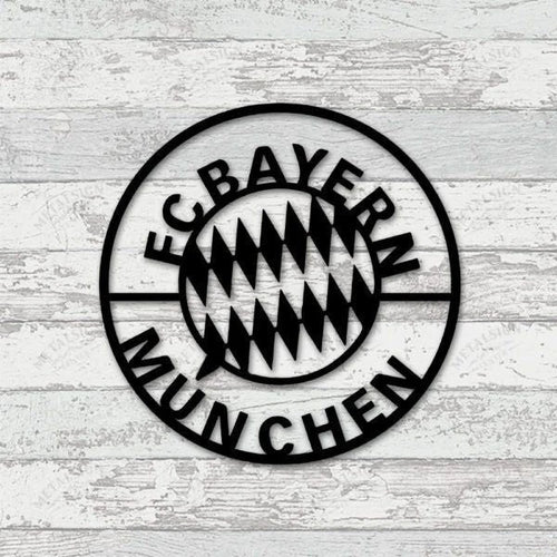 Fc Bayern Munich Metal Wall Art, Metal Sign Wall Decor, Cut Metal Sign, Metal Wall Art, Metal House Sign Laser Cut Metal Signs Custom Gift Ideas