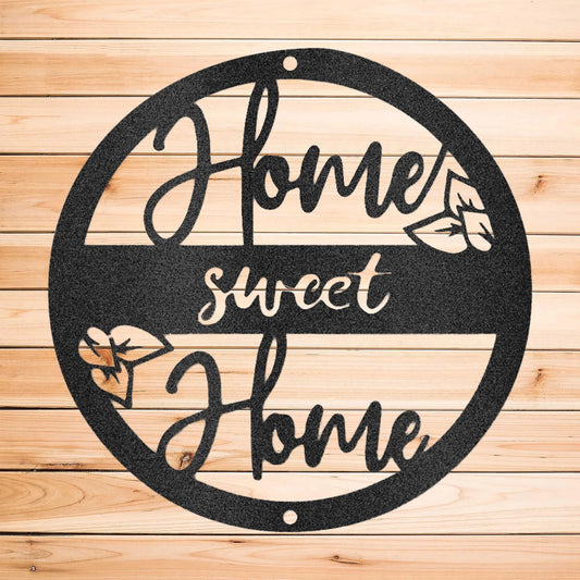 Home Sweet Home Indoor Outdoor Steel Sign Father's Day House Warming Anniversary Wedding Man Cave Garage She Shed