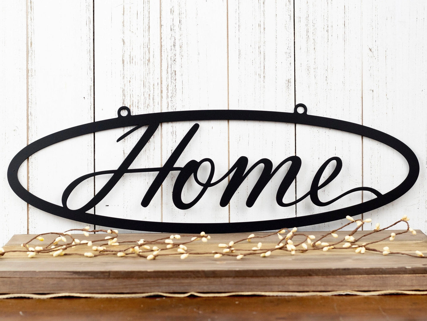 Metal Home Sign Metal Outdoor Sign Metal Wall Decor Home Sign Wall Hanging Outdoor Sign