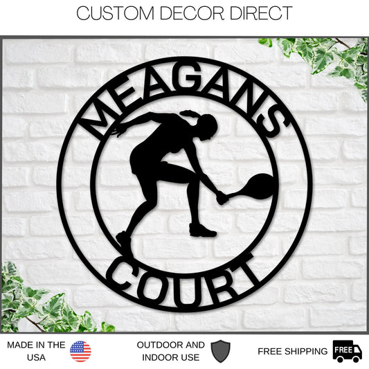 Tennis Sign, Tennis Gift For Girls, Personalized Tennis Sign For Girls Room, Metal Tennis Sign, Coach - metal sign