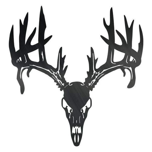 Deer Skull Customized Metal Signs, Custom Metal Sign, Custom Signs, Metal Sign Laser Cut Metal Signs Custom Gift Ideas