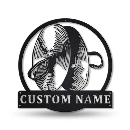 Personalized Cymbal Music Metal Sign Art, Custom Cymbal Music Metal Sign, Cymbal Gifts For Men, Cymbal - metal sign