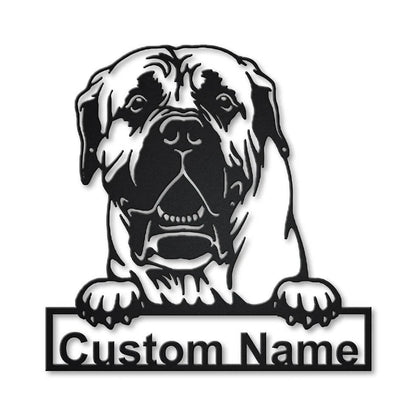 Personalized Boerboel Dog Metal Sign Art, Custom Boerboel Dog Metal Sign, Dog Gift, Birthday Gift, Animal Funny, Laser Cut Metal Signs Custom Gift Ideas