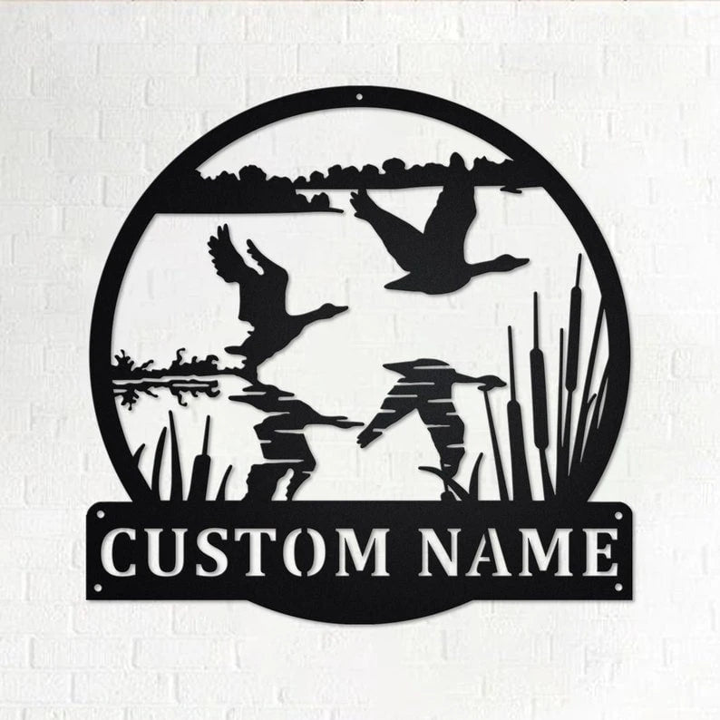 Custom Goose Taking Flight Personalized Goose Name Sign Decoration For Room Goose Custom Goose Goose Lover