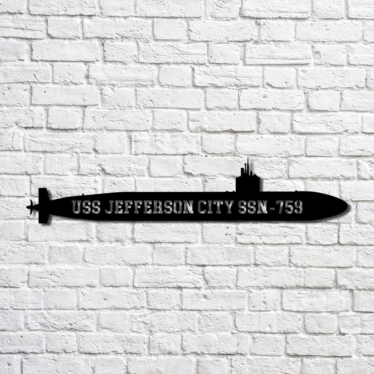 Uss Jefferson City Ssn759 Navy Ship Metal Art, Custom Us Navy Ship Cut Metal Sign, Gift For Navy Veteran, Navy Ships Silhouette Metal Art, Navy Home Decor Laser Cut Metal Signs Custom Gift Ideas