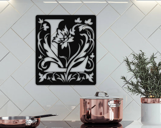 Personalized Family Name Metal Sign, Metal Monogram Sign, Last Name Sign, Housewarming Gift, Custom Metal - wedding detail