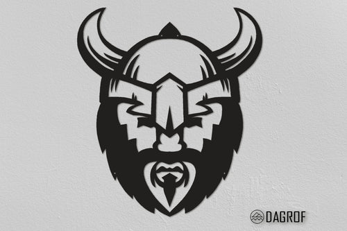 Viking Head Christmas Gifts Viking Wall Decor Viking Symbols Of Protection Viking Metal Sign Housewarming Gifts