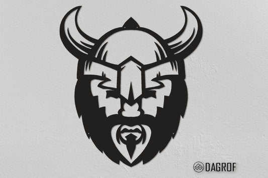 Viking Head Christmas Gifts Viking Wall Decor Viking Symbols Of Protection Viking Metal Sign Housewarming Gifts