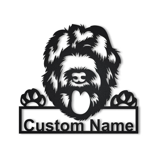 Personalized Black Russian Terrier Metal Sign Art, Custom Black Russian Terrier Metal Sign, Dog Gift, Birthday Gift, Animal Funny, Laser Cut Metal Signs Custom Gift Ideas
