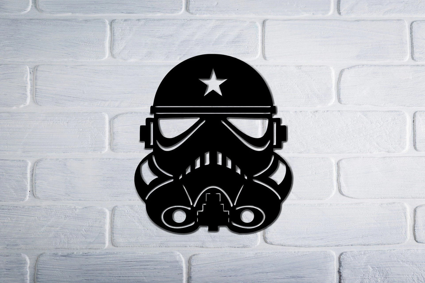 Strwars Metal Sign SW Stormtrooper Metal Sign The Guardian Gift For Kids Housewarming Gifts Mandalorian Metal Wall Decor