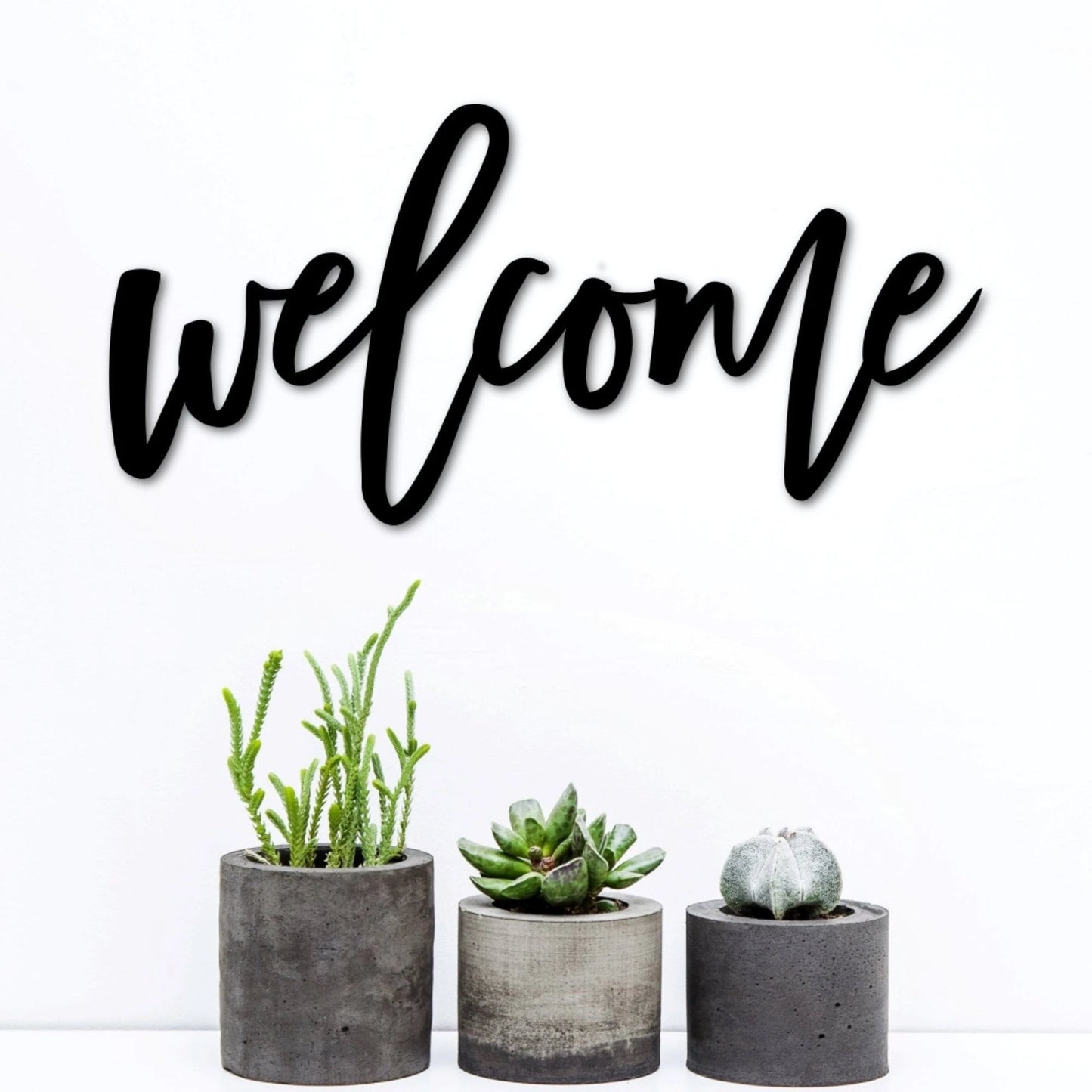Outdoor Welcome Sign Metal Welcome Sign For Porch Housewarming Gift Realtor Closing Gift Indoor Word Art Wedding Welcome Sign