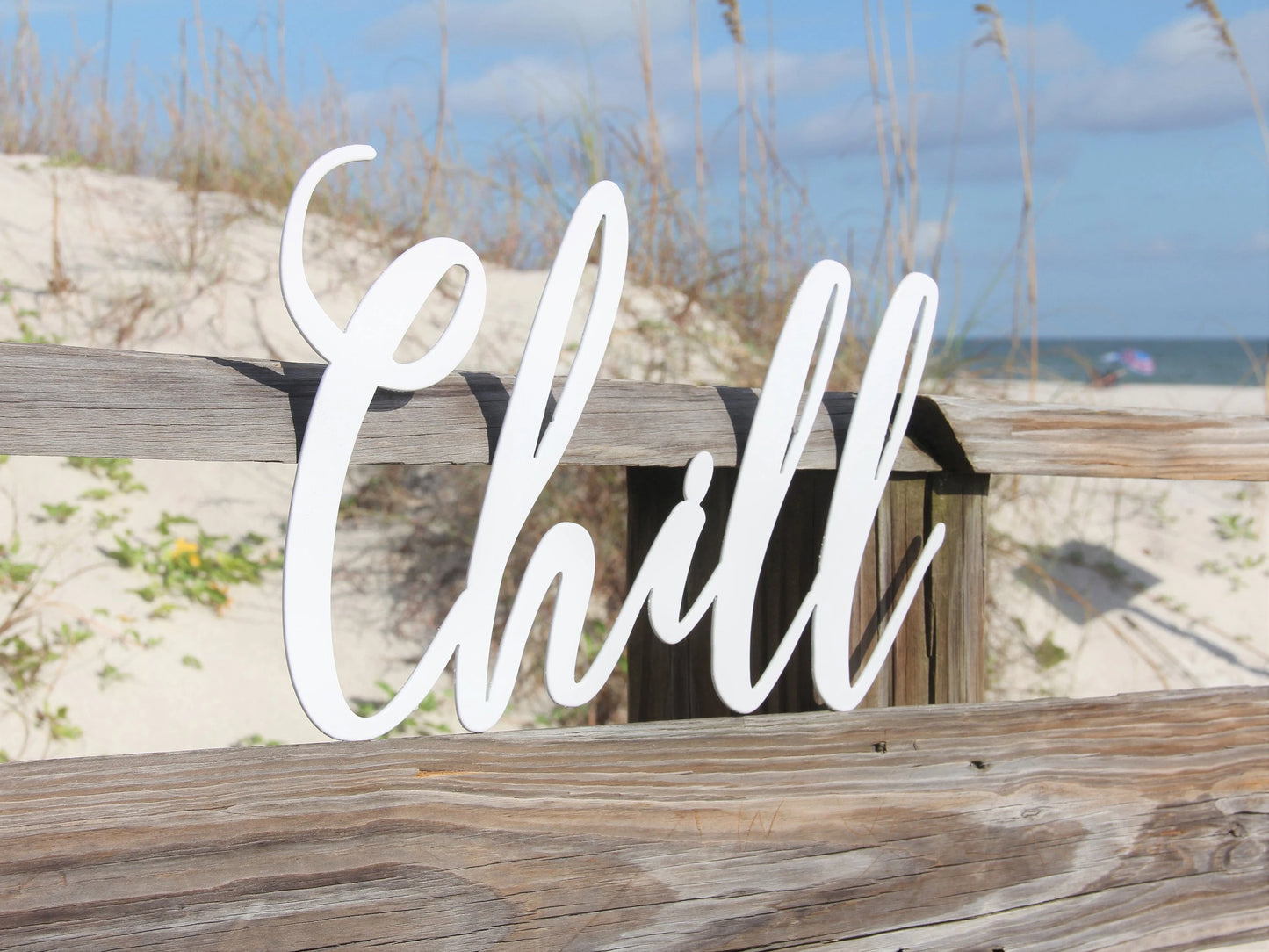Chill Sign Chill Word Decor Chill Calligraphy Decor Modern Chill Sign
