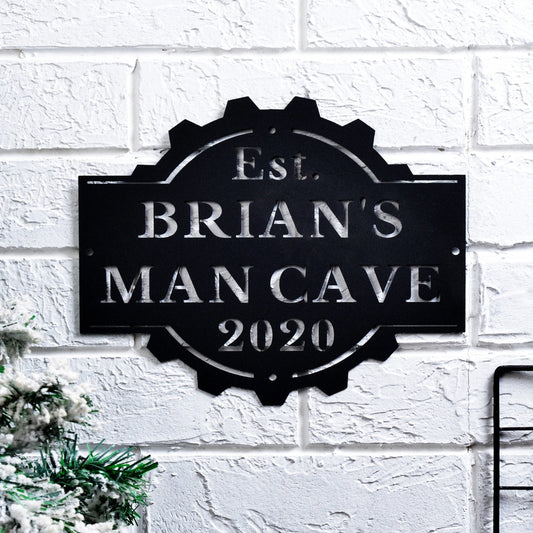 Personalized Garage Sign, Metal Sign For Garage, Custom Garage Sign, Garage Sign Men, Garage Sign - metal sign