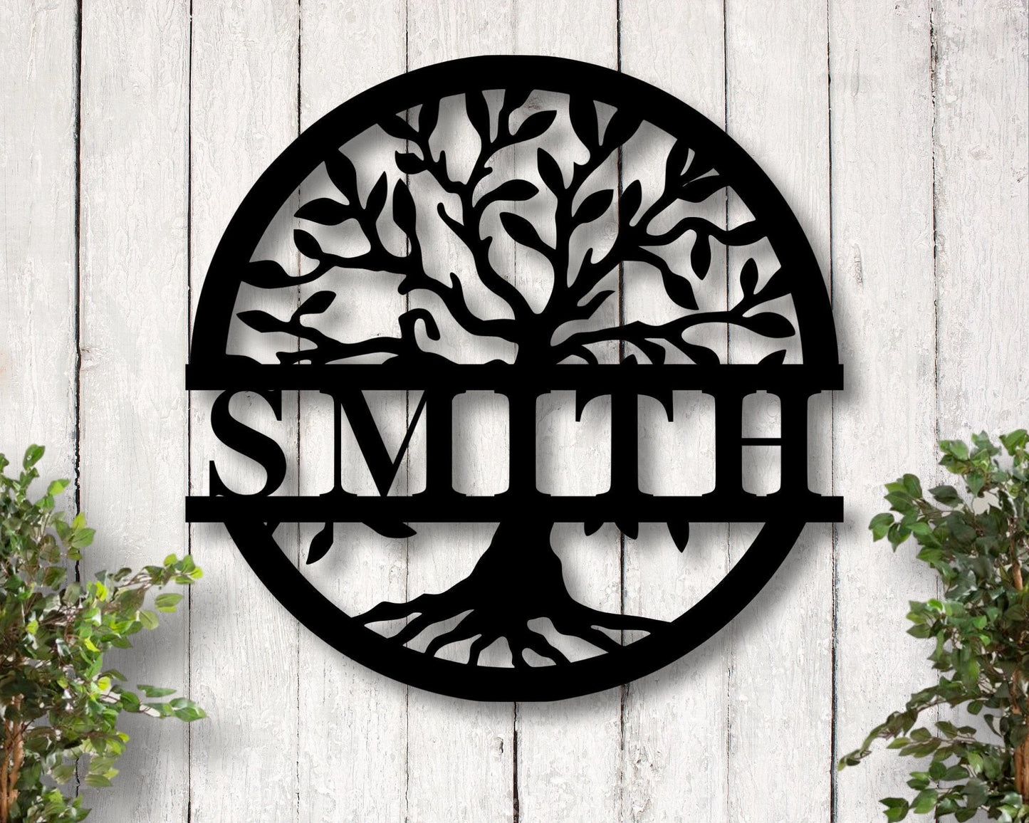 Tree Of Life Metal Sign Metal Tree Sign Last Name Metal Sign Family Last Name Sign Tree Of Life Tree Last Name Sign Name Tree Sign