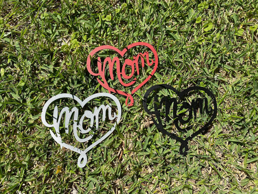 Mothersday Gift Gift For Mom Metal Mom Sign Mothers Day Gift Mom Sign - 8 inches - metal sign