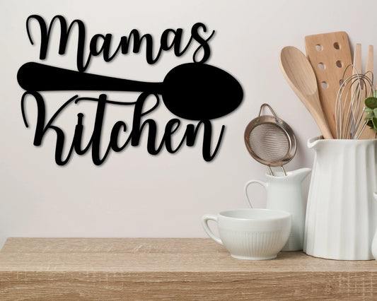Mothers Day Gift, Gift For Mom, Custom Metal Sign For Kitchen, Nana's Kitchen Metal Sign, Personalized - metal sign