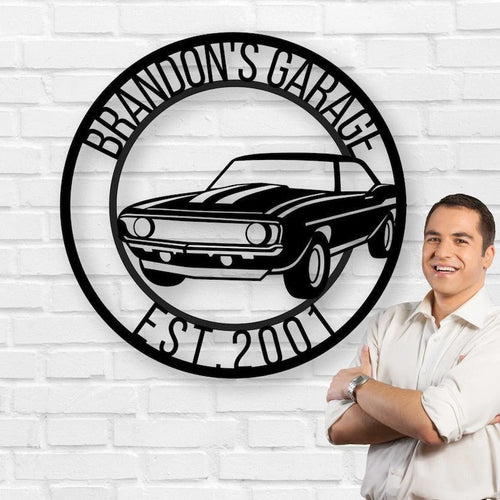 Classic Car Collection Metal Sign Great Father's Day Gift Idea Classic Car Sign Garage Sign Car Enthusiast Gift Gift For Dad