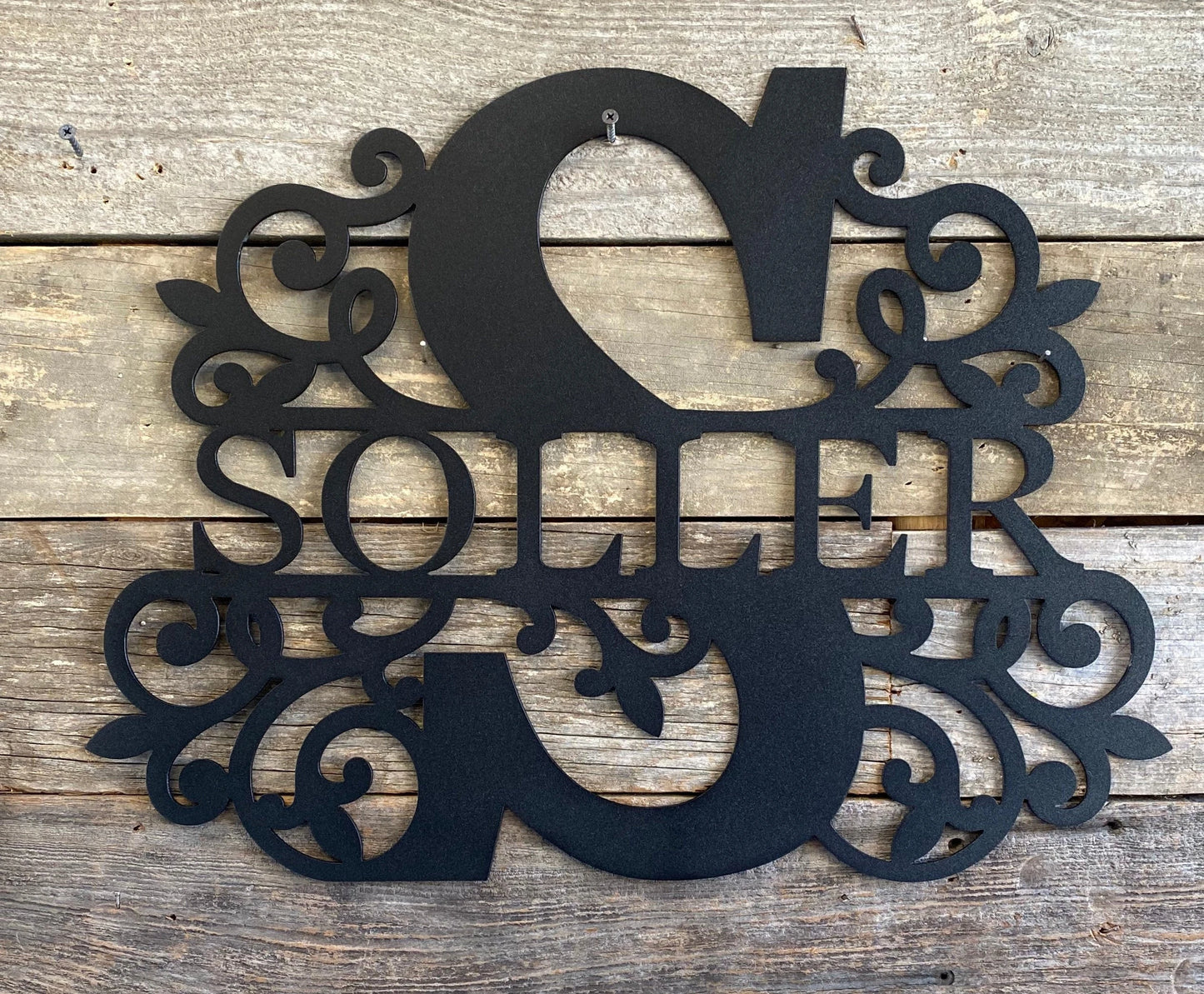 Custom Bass Family Lake Sign Decor Metal Lake House Decor Gifts Cut Metal Sign