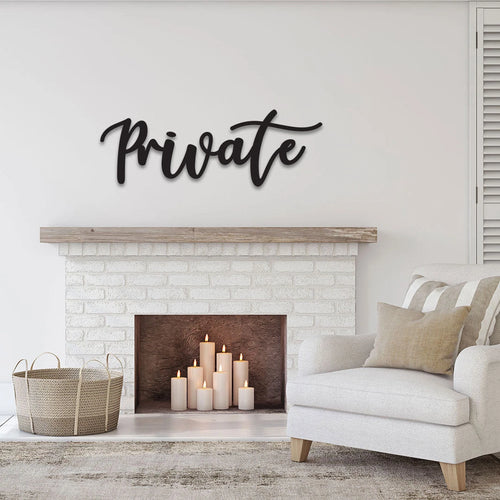 Private Sign, Private Metal Sign, No Trespassing Sign, No Access Metal Sign, Custom Keep Out Sign, Private Property Sign Laser Cut Metal Signs Custom Gift Ideas