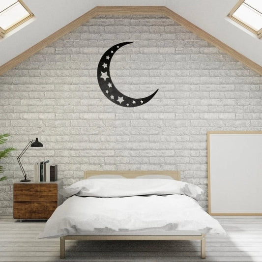 Dream Catcher Moon Wall Art Decor Cut Metal Sign Laser Cut Metal Signs Custom Gift Ideas - 8 inches - metal sign
