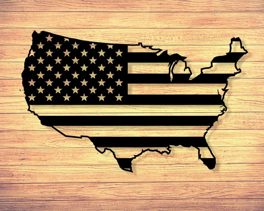 United States Flag Usa Flag Metal Flag Usa Metal Art Flag Usa Veterans Gift American Flag Us States Military Gift Patriotic Gift - 8 inches - metal sign