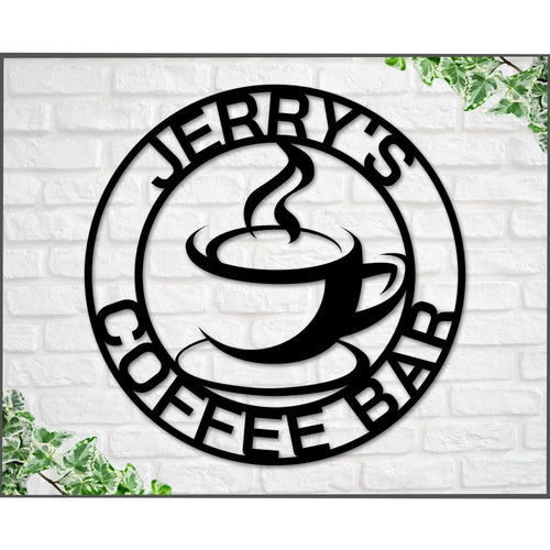 Coffee Bar Sign Coffee Sign Coffee Lover Coffee Metal Coffee Sign Coffee Coffee Decor Coffee Station Sign Kitchen Coffee