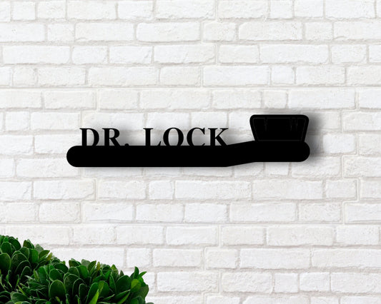 Dentist Office Wall Decor Dentist Office Sign Dental Hygienist Gift Idea Orthodontist Office Sign Orthodontist Wall Decor - 8 inches - metal sign