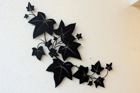 Leaves Wall Art Cut Metal Sign Laser Cut Metal Signs Custom Gift Ideas - 8 inches - metal sign