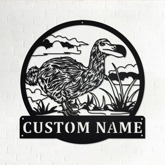 Custom Dodo Metal Wall Art, Personalized Dodo Name Sign Decoration For Room, Dodo Home Decor, Custom - metal sign