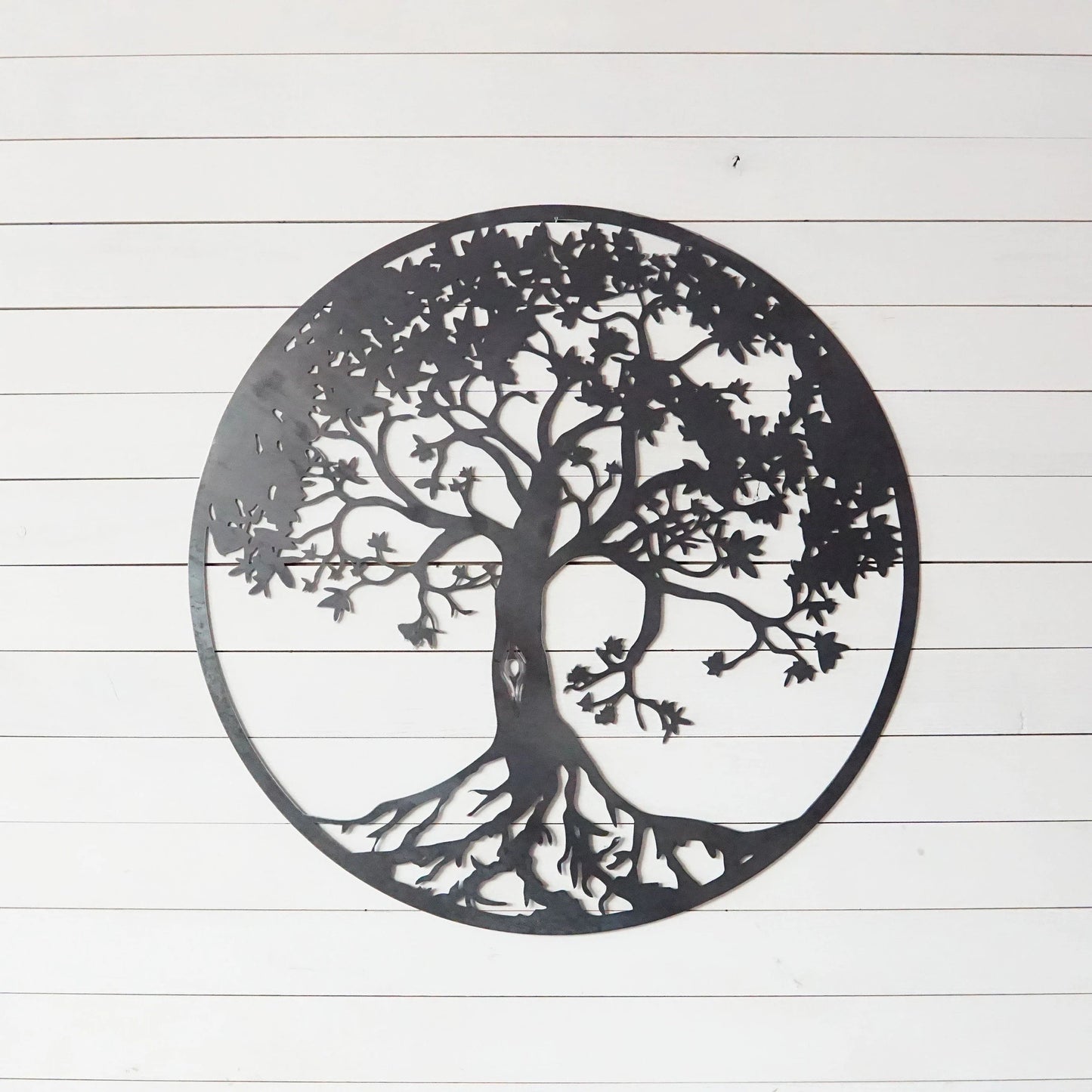 Tree Of Life (variation Two) Metal Art Cut Metal Sign
