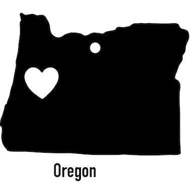 Oregon State Ornament Cut Metal Sign Wall Decor Metal Sign Metal Art