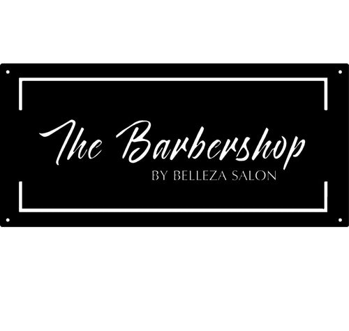 Custom Barbershop Name Metal Sign Barbershop Metal House Sign
