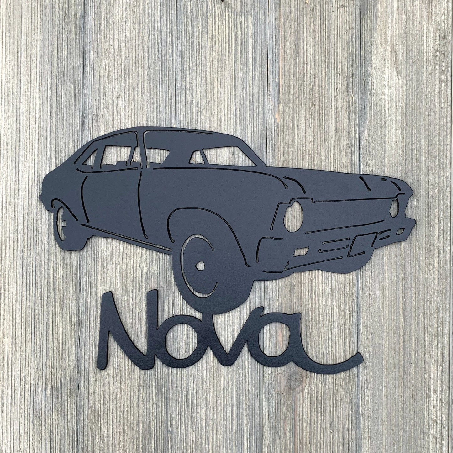 Nova Metal Sign Cutout Cut Metal Sign Wall Metal Art