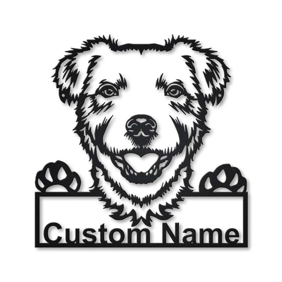 Personalized Parson Russell Terrier Dog Metal Sign Art, Custom Parson Russell Terrier Metal Sign, Animal Funny, Father's Day Gift, Laser Cut Metal Signs Custom Gift Ideas