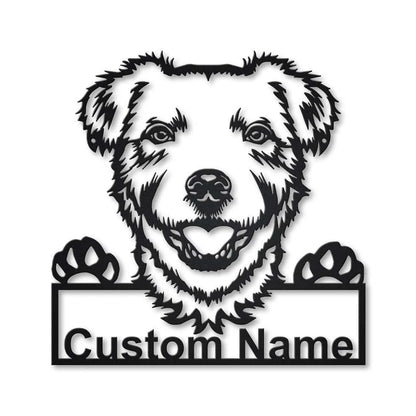Personalized Parson Russell Terrier Dog Metal Sign Art, Custom Parson Russell Terrier Metal Sign, Animal Funny, Father's Day Gift, Laser Cut Metal Signs Custom Gift Ideas