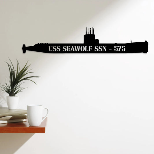 Personalized Submarine Metal Sign, Navy Submarine Sign, Navy Birthday Custom, Submarine Wall Art - metal sign