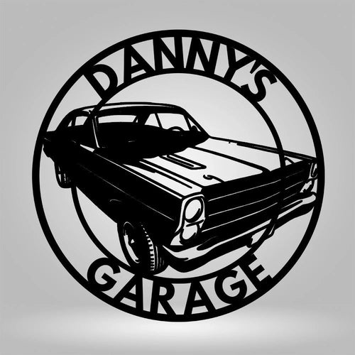 1966 Ford Fairlane Metal Car Sign Car Signs for Garage Car Name Sign Muscle Car Garage Metal Sign Man Cave Sign Mechanic Gifts Work Shop