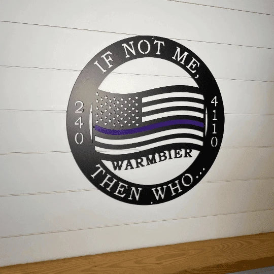 Militaryveteran Memorial Sign Cut Metal Sign Metal House Sign