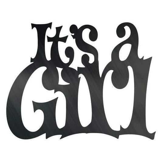 Its A Girl Customized Metal Signs, Custom Metal Sign, Custom Signs, Metal Sign, Metal Laser Cut Metal Signs Custom Gift Ideas - 8 inches - metal sign