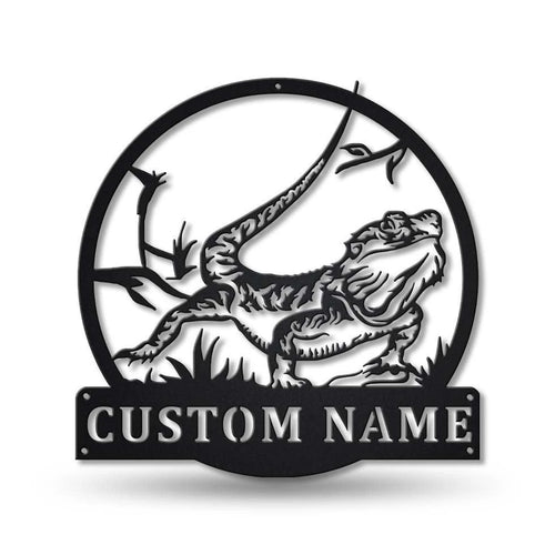 Personalized Bearded Dragon Metal Sign Art, Custom Bearded Dragon Metal Sign, Bearded Dragon Gifts Funny, Hobbie Gift, Animal Custom Laser Cut Metal Signs Custom Gift Ideas