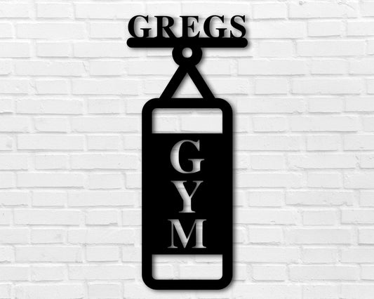 Custom Boxing Sign, Personalized Mma Sign, Boxing Gym Metal Sign, Mma Gym Sign, Gift For Boxer, Martial - metal sign