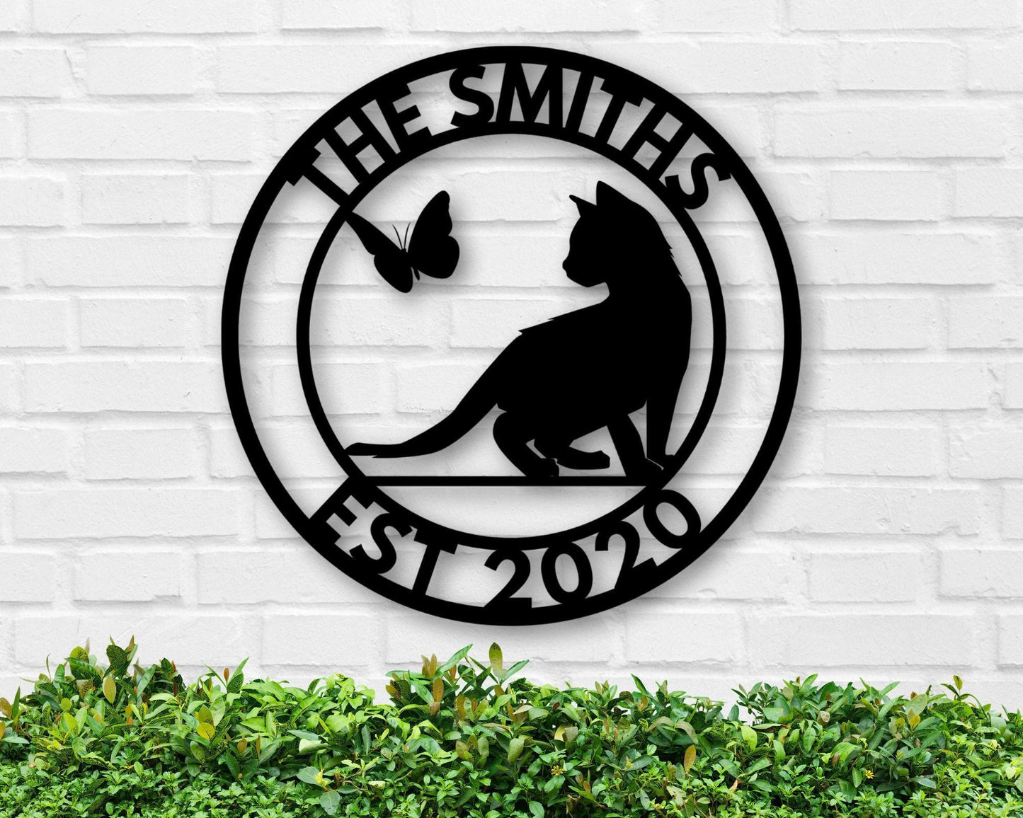 Personalized Metal Sign Grandma Gift Last Name Sign Name Plaque House Numbers Dad Gift Kid's Room Family Name Custom Family Gift