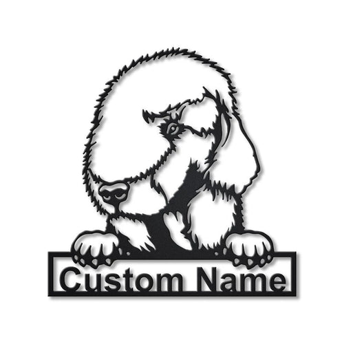 Personalized Bedlington Terrier Dog Metal Sign Art, Custom Bedlington Terrier Dog Metal Sign, Dog Gift, Animal Funny, Birthday Gift, Laser Cut Metal Signs Custom Gift Ideas