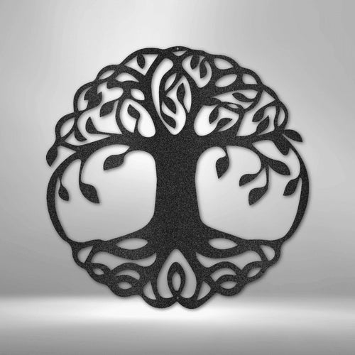 Classic Tree of Life Steel Art Wall Metal Decor Laser Cut Metal Signs Custom Gift Ideas