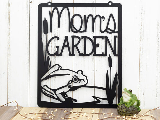 Mom's Garden Metal Sign Garden Decor Yard Art Mothers Day Metal Decor Garden Sign Garden Decoration Gift - metal sign
