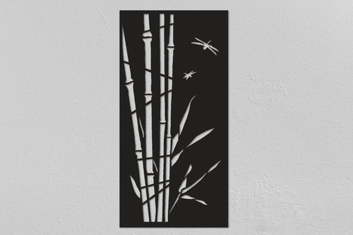 Bamboo Trees Design Christmas Gifts Forest Metal Poster Living Room Wall Decor Bedroom Wall Decor Metal Wall Hanging