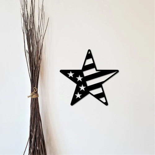 Us Star Flag Americana Wall Decor Patriotic Flag Star Sign Americana Decor Patriotic Gifts For 4th Of July