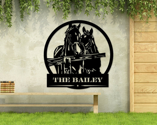 Custom Horses, Metal Sign, Metal Horse Sign Tn Walker Great Outdoor Metal Sign, Custom Horse Sign, Metal - metal sign