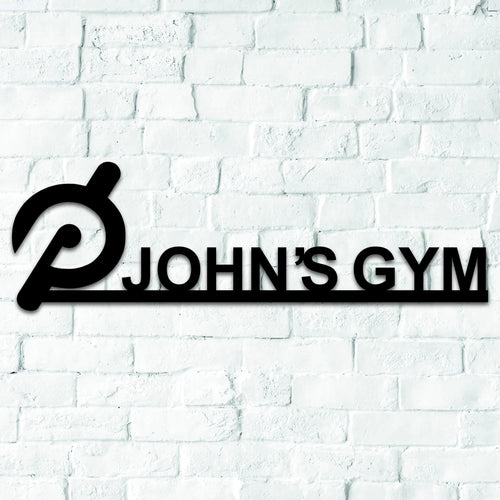 Custom Peloton Metal Sign, Personalized Gym Decor, Cycling Accessory, Custom Home Gym Sign, Metal Wall Decor, Metal Wall Art, Metal Sign Laser Cut Metal Signs Custom Gift Ideas